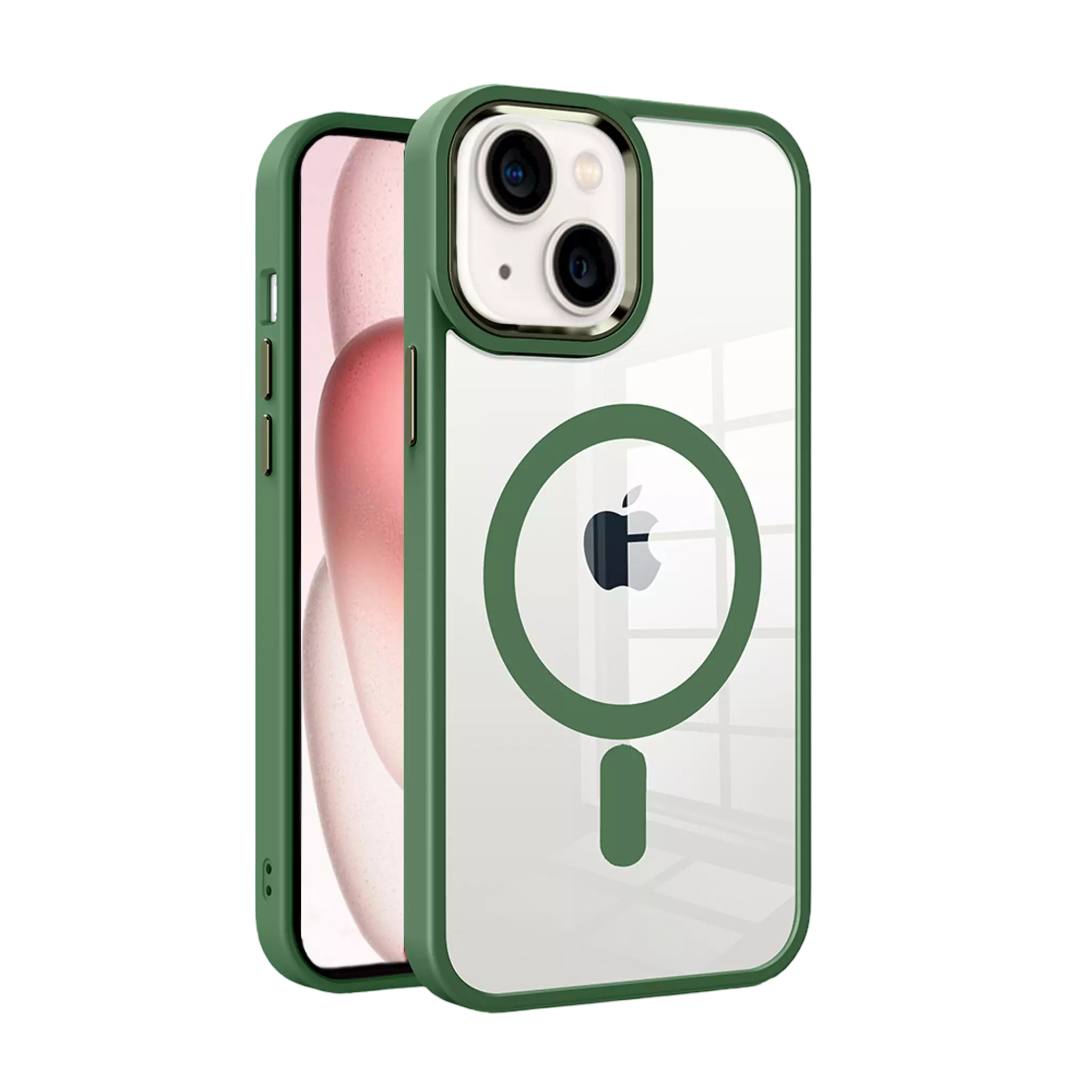 Transparent Hybrid MagSafe Case for iPhone 14 Plus / 15 Plus Transparent Hybrid MagSafe Case for iPhone 14 Plus / 15 Plus